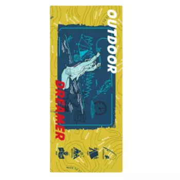 Kailas шарф-труба Seamless Buff (Fishing) (желтый/синий)