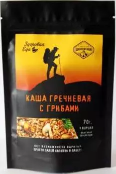 Каша гречневая с грибами Здоровая Еда