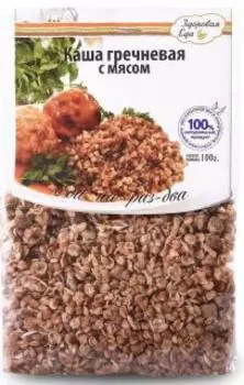 Каша гречневая с мясом Здоровая Еда