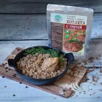 Кронидов Греча с котлетой