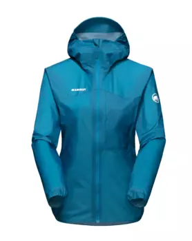 Mammut куртка Kento Light Hs Hooded жен. (L, sapphire)