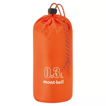 Montbell мешок упаковочный U.L. Stuff Bag 0.3L (orange red)