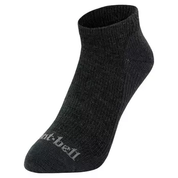Montbell носки Merino Wool Travel Ankle (S, charcoal grey)