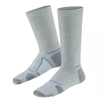 Montbell носки Wickron Supportec Trekking (85 г., M (24-26 см), light grey )