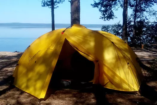 Normal палатка Аризона 2 Si/Pu (желтый)