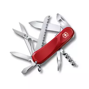 Нож Victorinox Evolution S17, 85 мм, 15 функций, красный