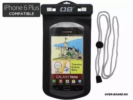 OverBoard чехол Waterproof Large Phone Case (черный)