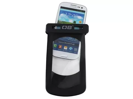 OverBoard чехол Waterproof Phone Case (Ob1008Blk, черный)