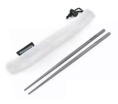Палочки Naturehike Titanium Alloy Outdoor Travel Folding Tableware Chopsticks