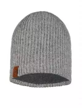 Шапка Buff Knitted &amp; Full Fleece Lyne Light Grey