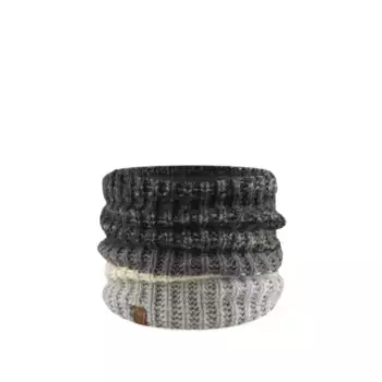 Шарф-труба Buff Knitted &amp; Fleece Neckwarmer Alina Grey