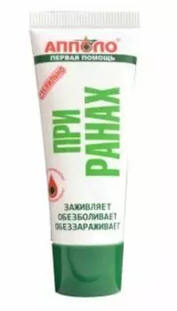 Стерильный гидрогель Ггао Аполло при ранах, туба 20 гр