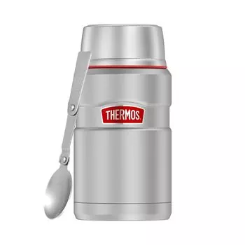 Thermos термос Sk 3020 Bk 0.71 л для еды с ложкой (стальной)
