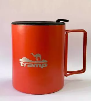 Tramp термокружка со складными ручками и поилкой 300 мл. (300 мл, терракотовый)