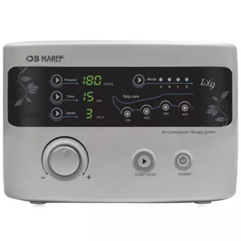 Аппарат для лимфодренажа (прессотерапии) DOCTOR LIFE LX9 (LYMPHA-SYS9) аппарат + манжета для руки + расширитель