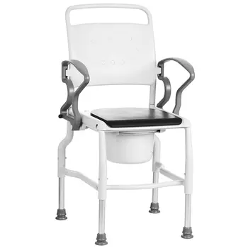 Кресло-стул с санитарным оснащением Rebotec Киль рубиновый