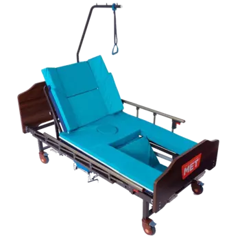 Кровать медицинская функциональная с туалетным устройством MET KARDO