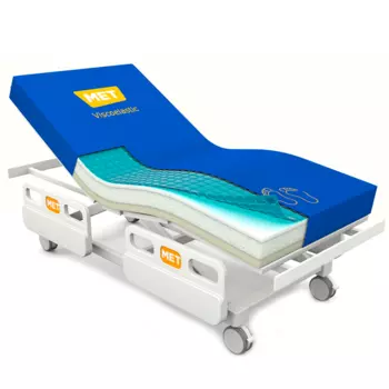 Матрас двухсторонний с вискоэластичной и гелевой поверхностями MET 3D GEL