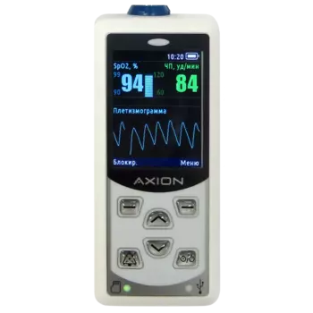 Пульсоксиметр портативный Axion ПП-01