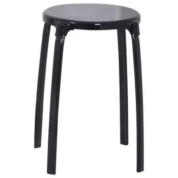 Табурет круглый в ванну Max черный Ridder Assistent А1050110