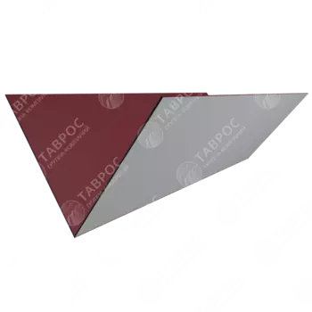 Ендова простая Гладкий полиэстер RAL 3005 (Красное вино) 2000*150