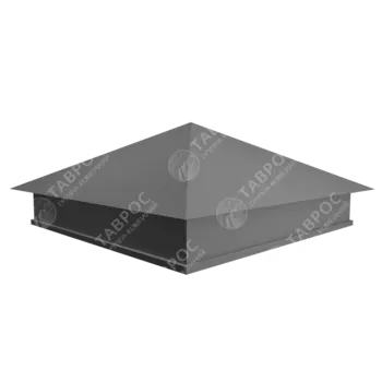 Колпак на столб Zn 520*400