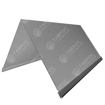 Конёк простой Гладкий полиэстер RAL 7004 (Серый) 2000*150