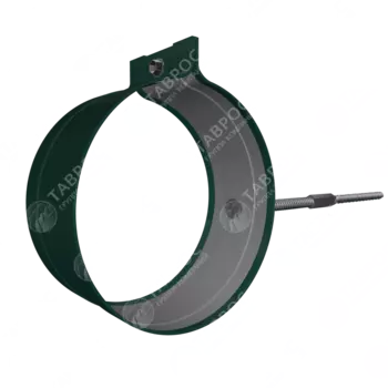 Крепление трубы Гладкий полиэстер RAL 6005 92