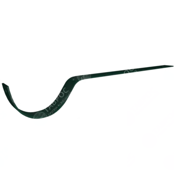 Крепление желоба горизонтальное Гладкий полиэстер RAL 6005 92