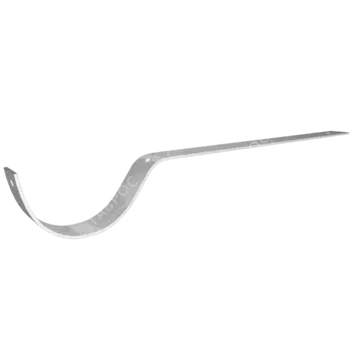 Крепление желоба горизонтальное Гладкий полиэстер RAL 9003 0,5*92