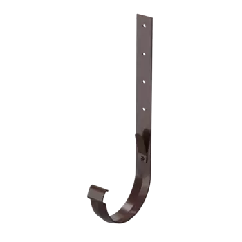 Кронштейн желоба металлический металл Шоколад