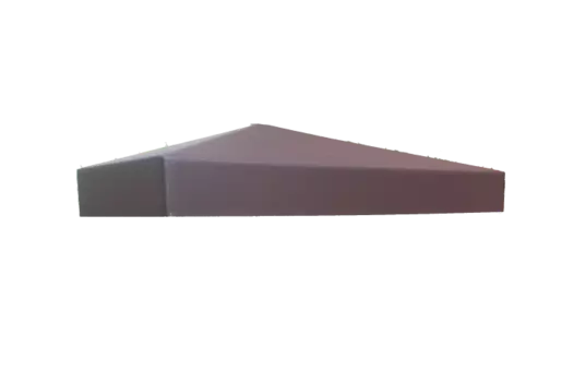 Крышка столба ПИКС Коричневый 384*154*2