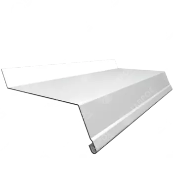 Отлив оконный Гладкий полиэстер RAL 9003 (Белый) 2000*150