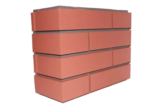 Панель имитирующая кирпичный столб (ПИКС) Красный 380*150*2