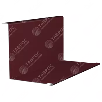 Планка примыкания Гладкий полиэстер RAL 3005 (Красное вино) 2000*150