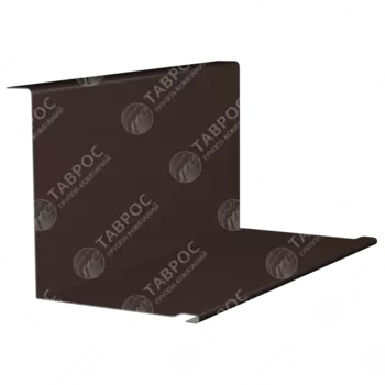 Планка примыкания Гладкий полиэстер RAL 8017 (Шоколадно-коричневый) 2000*150