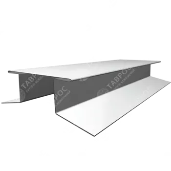 Планка стыковочная Гладкий полиэстер RAL 9003 (Белый) 3000