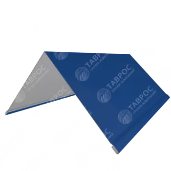 Планка торцевая Гладкий полиэстер RAL 5005 (Синий) 2000*50