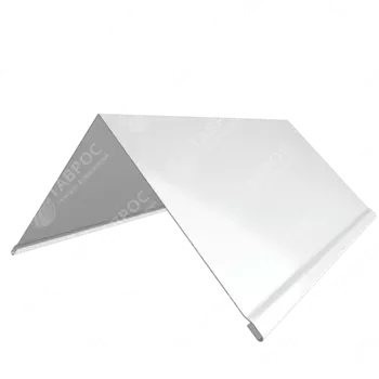 Планка торцевая Гладкий полиэстер RAL 9003 (Белый) 2000*80