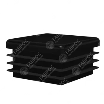 Пластиковые заглушки для столбов (профильные) 50x50 мм