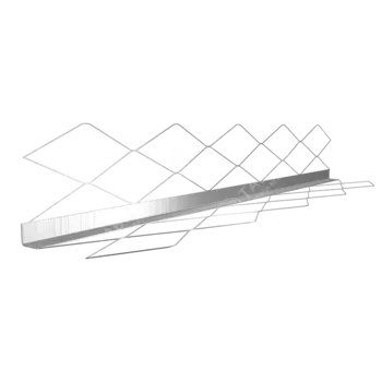 Профиль Угловой Сетчатый Zn 35x35x3000x0,35