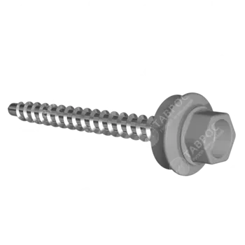Саморезы Гладкий полиэстер RAL 7004 (Серый) 19*5,5 для ограждений