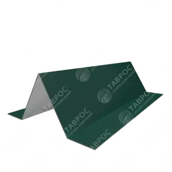 Снегозадержатель уголковый Гладкий полиэстер RAL 6005 (Зелёный мох) 2000*90