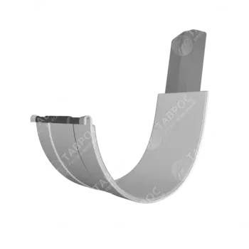 Соединитель желоба Гладкий полиэстер RAL 9003 92