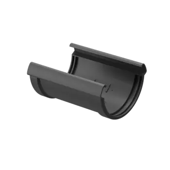 Соединитель желобов ПВХ Графит 140,5