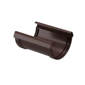 Соединитель желобов ПВХ Шоколад 140,5