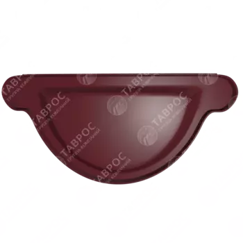 Заглушка желоба Гладкий полиэстер RAL 3005 92