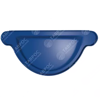 Заглушка желоба Гладкий полиэстер RAL 5005 92