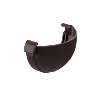 Заглушка желоба ПВХ Шоколад 140,5
