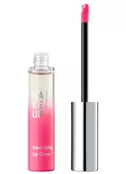 Блеск-бальзам для губ питательный Прозрачный розовый MAKE UP FACTORY